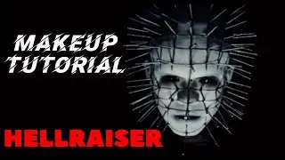 HALLOween MAKEup (PiNHEAD) from HELLRAiSER THEME+HELLRAiSER asmr #halloweencostums #halloweendiy