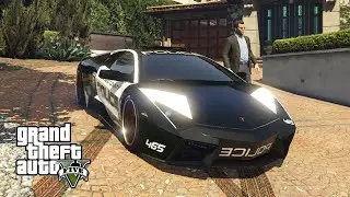 GTA V Real Life Mods - Stealing An Million Dollar Police Lamborghini! | GTA 5 Pakistan