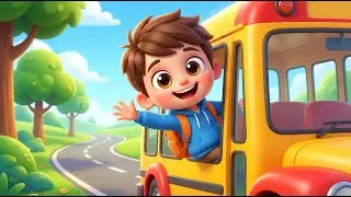 This Happy Cartoon Rhyme Makes Kids Smile Instantly 🚌✨