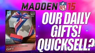 TODAY'S GIFTS! (12/23) - Pack Opening - Madden 15 Ultimate Team - MUT 15