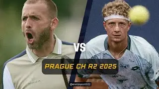 Prague Challenger 2025 R2: Daniel Evans vs. Martin Landaluce [2] Highlights