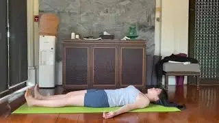 BTVN tuần 2 ( thở, pelvic curle, knee sway, hundred prep, roll up, stwist)