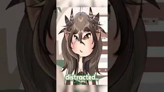 The easily distracted VTuber! #vtuber #vtuberen #envtuber #vtuberclips #vtubermemes