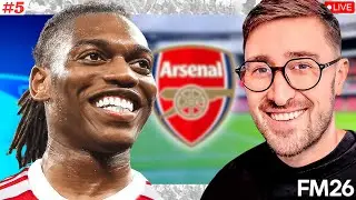 Today We Win the UCL and the WUCL -  FM26 ARSENAL DUAL SAVE - LIVE (#5)