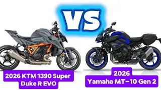 KTM 1390 SUPER DUKE R EVO vs YAMAHA MT-10 2026: THE BEAST WARS HAVE CHANGED!