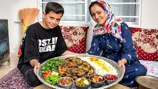 🏡Mary’s Vlog | Tasty Persian Sour Chicken Recipe 🌿🍗