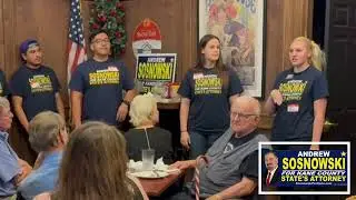 Students from Kane Come Out Full Force to Back Andrew Sosnowski for Kane County State's Attorney