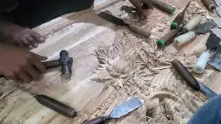 Traditional Wood Carving by Hand #handmade #carving #handmade 