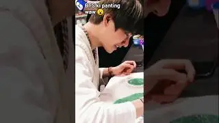 BTS member panting waw 😮 #bts #k pop fandom #trending shorts  #bts universe bts  the  best friend 🤗💜