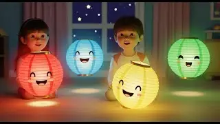 Four Little Toy Lanterns Glow Glow Glow | Kids Songs & Nursery Rhymes