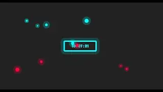 Creating digital clock in JS HTML CSS + animate CSS