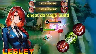 THANK YOU MOONTON FOR THIS NEW LESLEY ONE SHOT BUILD 2025 | LESLEY NEW BEST BUILD 2025