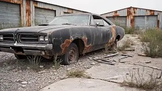1969 Dodge Charger R/T (Black) Restoration 🔥 Forgotten Muscle Car Reborn | RustifyX Garage