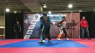 Brayan Rodriguez vs Alec Llerena - Point Fighting - The Masters Sport Karate Tournament