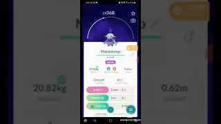 Shadow Marshtomp into Shadow Swampert (Pokemon Go Short)