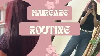My haircare routine best shampoo for chemically treated hair|Damage repair