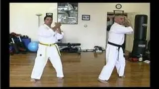 Kyokushin Karate : How to Do an Inside Back Hand Strike in Kyokushin
