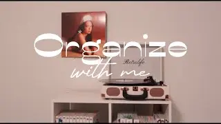 Organize With Me + Room Decor : Apple iMac set up, cozy set up, organization, spring 2024