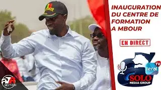 🔴INAUGURATION DU CENTRE DE FORMATION PROFESIONELLE PAR LE PM OUSMANE SONKO A MBOUR