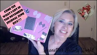 Let's see what I got in my Journal Junk Box for November 2021!