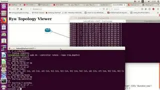 Topology Viewer for Ryu Controller