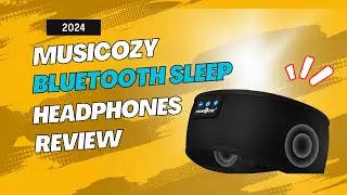 MUSICOZY Bluetooth Sleep Headphones Review | Best Wireless Headband for Sleep & Workouts 2024