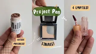 Project Pan 2025 Finale  - 4 more empties!