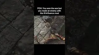 POV: You won the war but made an enemy with the AI Influence Mod #bannerlord #warsails #fyp #meme