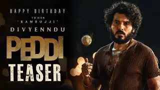 Introducing DIVYENNDU as RAM BUJJI | Birthday Special TEASER | PEDDI | RC17 | Ram Charan | Pocket TV