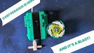 CX-07 В СТРЕЛУ В ДЕЙСТВИЕ! Распаковка Pegasus Blast [Beyblade X]