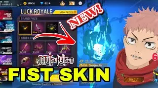 NEW!! Jujutsu fist skin in free fire | kitne diamonds mein niklega.. #ffmax 