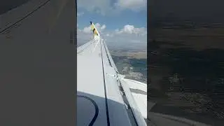 Eurowings BVB Mannschafts Airbus Landeanflug Burgas (Bulgarien)