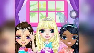 Princess fashion salon kartun anak anak