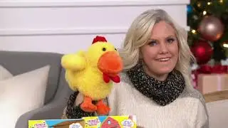 Set of 2 Farm Animal Singing Hand Puppets on QVC