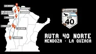 Ruta 40 Norte - Mendoza a La Quiaca. BMW GS F800 / Honda XRE 300