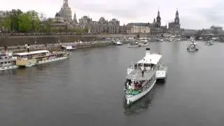 Die Flottenparade der S&auml;chsischen Dampfschifffahrt 2013 - Teil 1 -  Terassenufer