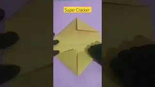Superfast easy paper cracker ✈️#paper craft#craft #new #2023new #letest #smart #creative #cartoon