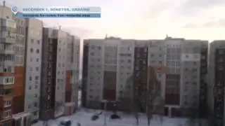 Video Shows Kremlin Insurgent Human Shield Tactics: Putin proxies fire grads from residential area