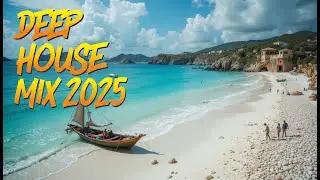 🏖️ Sun-Drenched Escape Deep House 2025 | Bright Coastal Chill & Pure Bliss