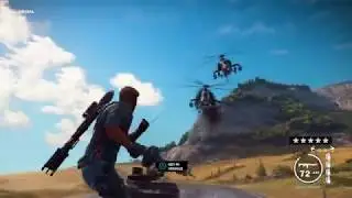 Just Cause 3 Epic 5 star chase