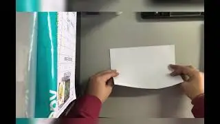 How to make the sandwich box from paper