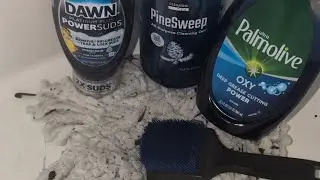 ASMR - Relaxing Mophead Scrub ✨ Blue 🔵 Products 