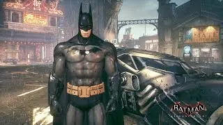 Batman: Arkham Knight - PS5 Free Roam Gameplay Arkham Asylum Batsuit and Batmobile!
