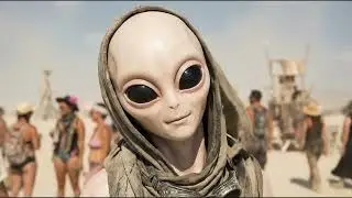 Burning Man, But With Aliens
