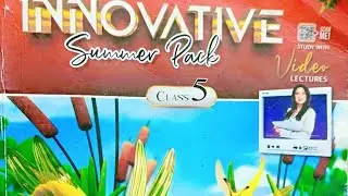 5th Class English Innovative SummerPack Solution Summer Home Work brain booster