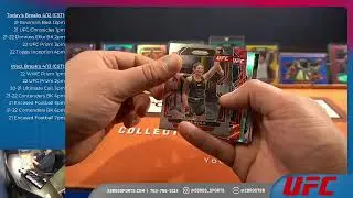 22 UFC Prizm 3 Hobby Box Quarter Case Break 4/12 3pm CST
