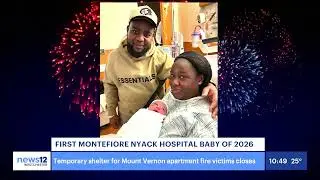 News12 | First Baby of 2026 | White Plains Hospital