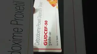 Gudcef-50 Tablet Review