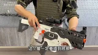 Sembylon Vector Semi Auto Dart Blaster Shooting