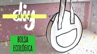 DIY | &iquest;C&oacute;mo hacer una bolsa ecol&oacute;gica? | &iexcl;BOLSA ECOL&Oacute;GICA MUY COOL! | #3  - Kiosweet